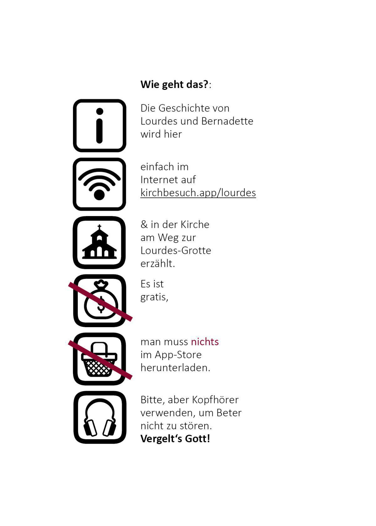 Willkommen bei der Lourdes-Grotte von St. Paul PAHO-Kapelle, bei Bernadette, ...!