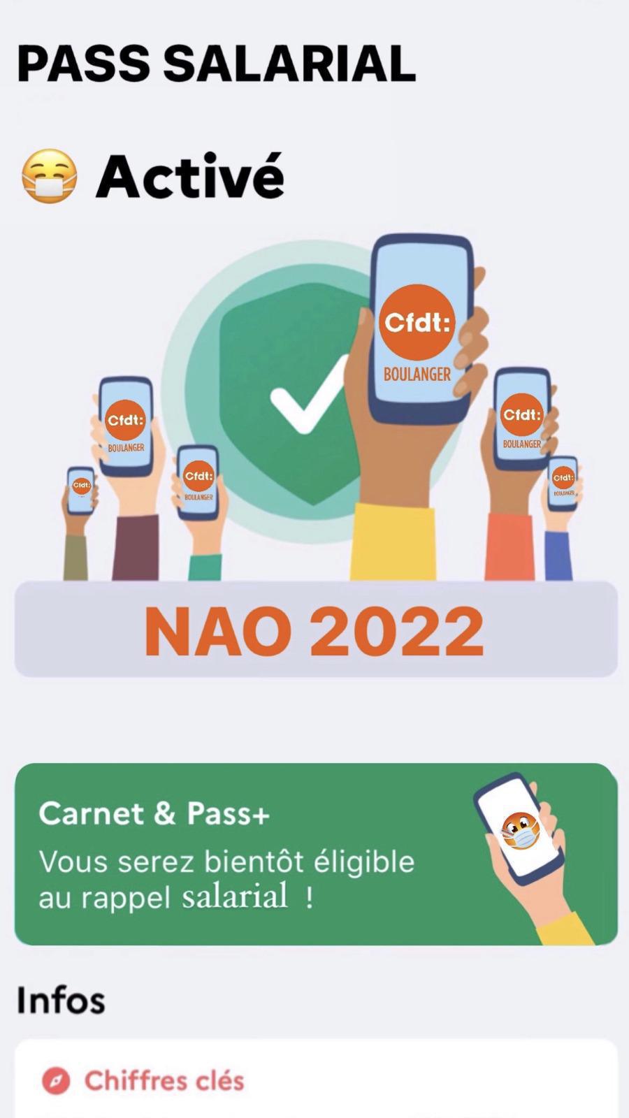 NAO 2022: Activation du Pass Salarial ! NAO 2022: Activation du Pass Salarial !
