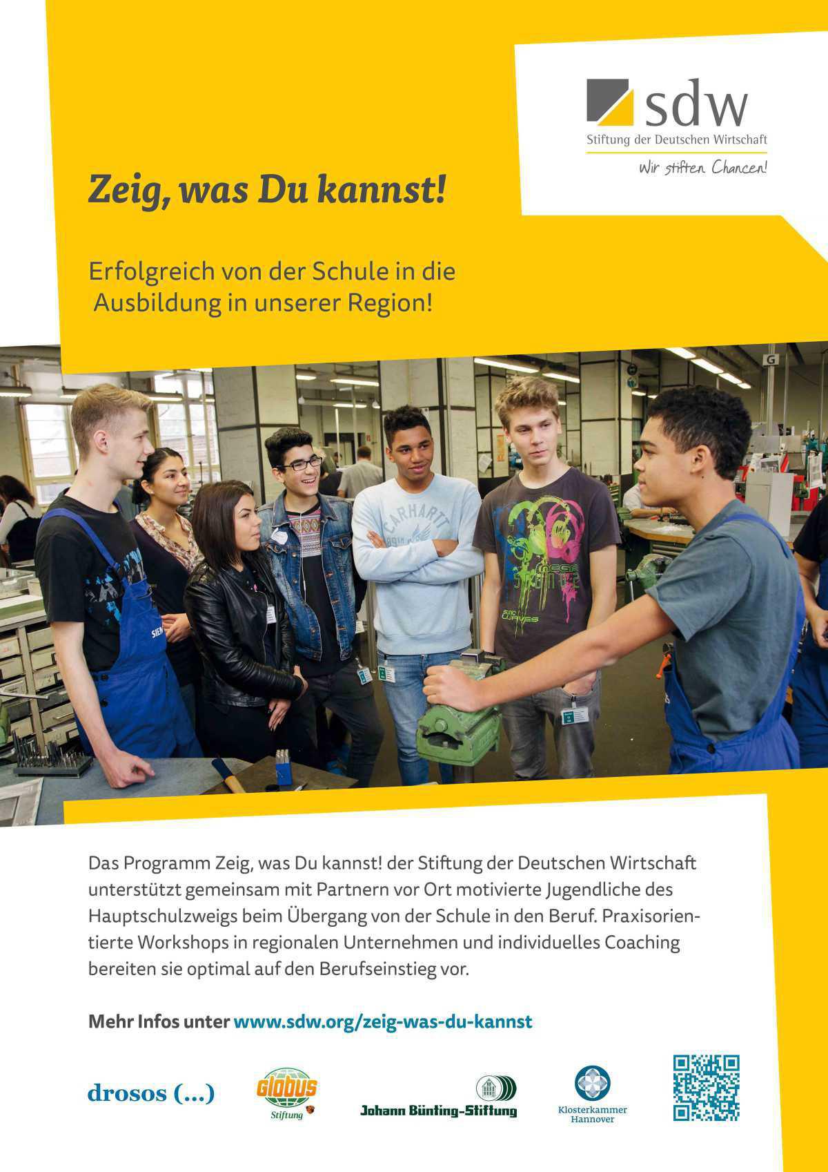 Plakat Zeig, was du kannst! 