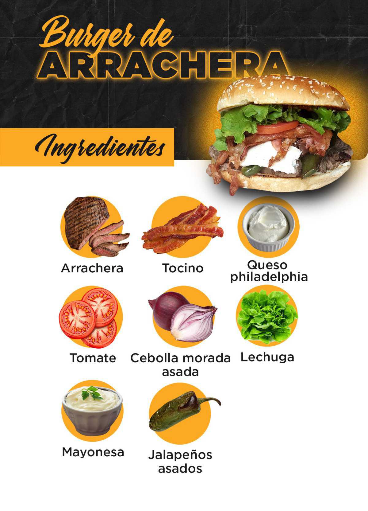 Burger de Arrachera