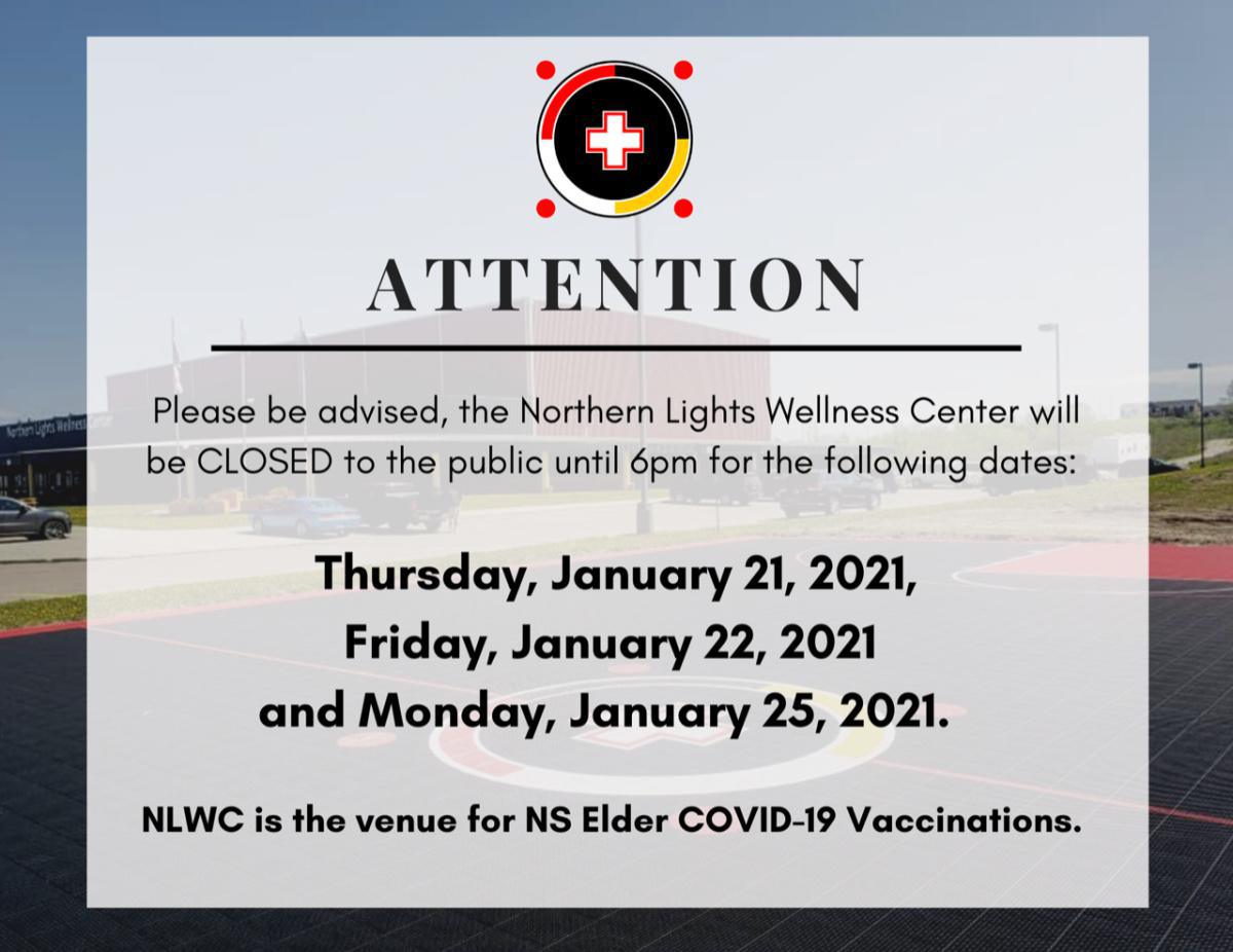 NLWC Closed Daily until 6 p.m.