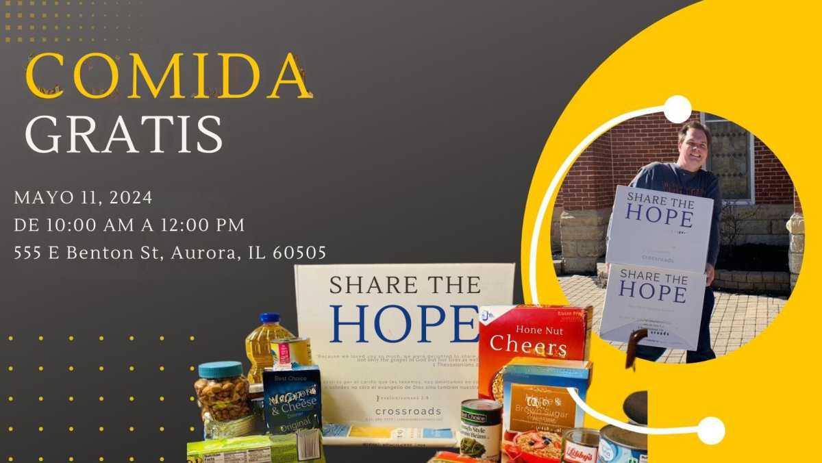 Comida Gratis "SHARE THE HOPE"