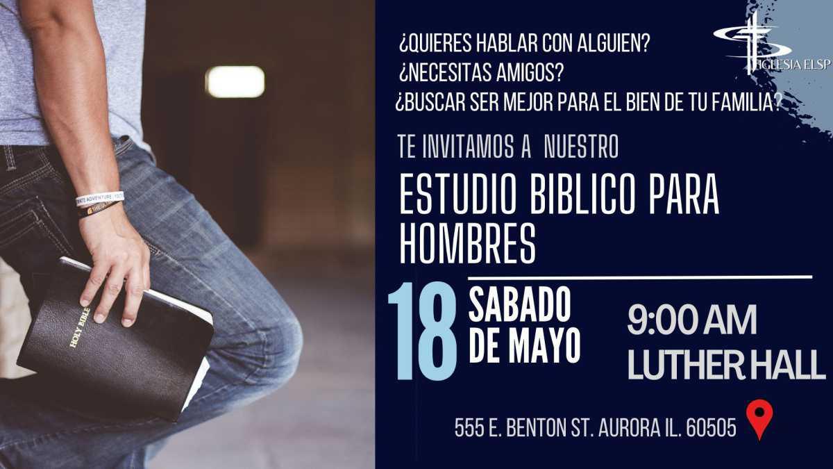 ESTUDIO BIBLICO PARA HOMBRES 18 DE MAYO