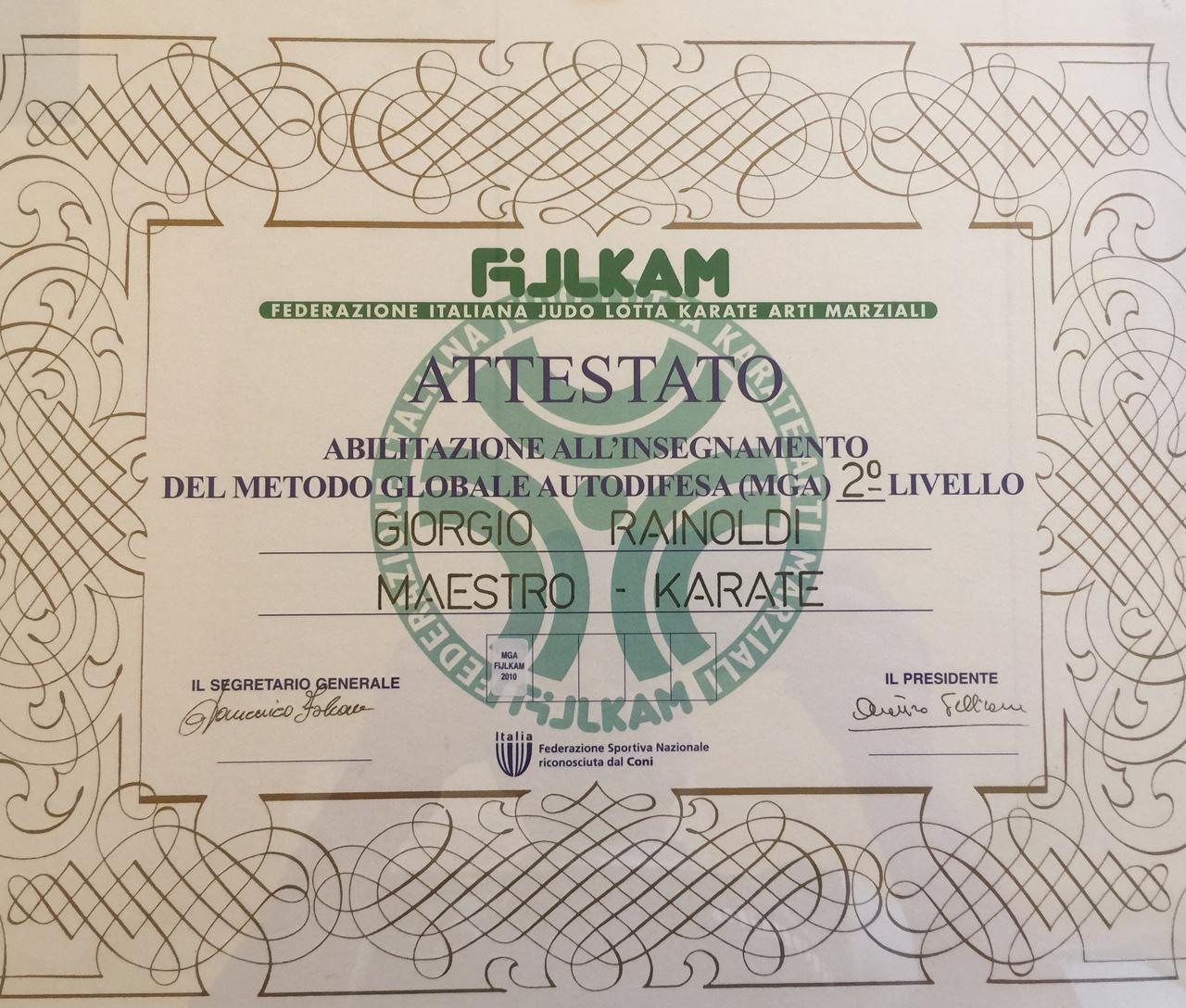 Diploma MGA