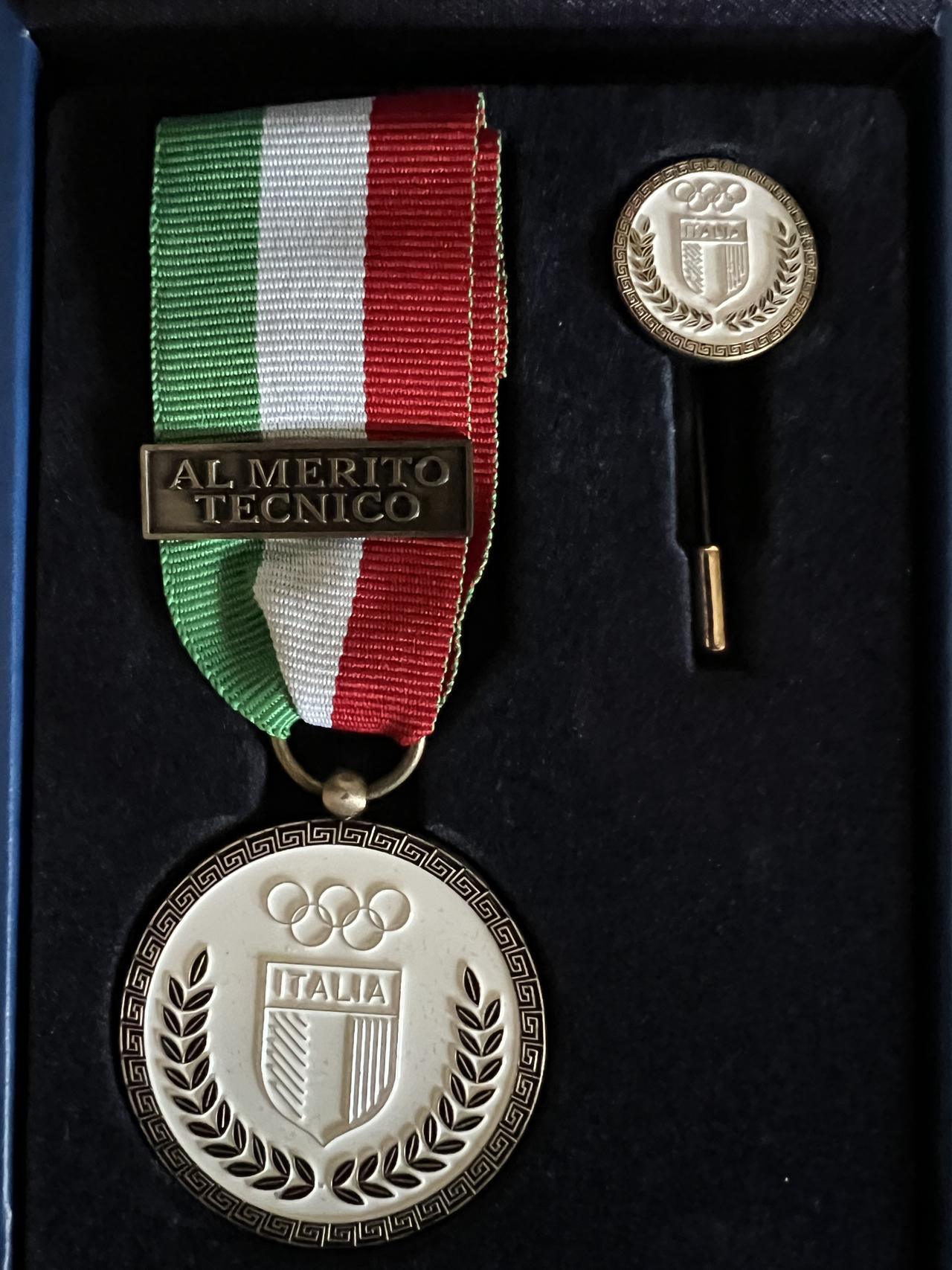 CONI -Palma di Bronzo M° Giorgio Rainoldi