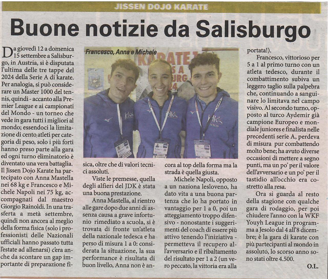 articolo libertà serie A salisburo del 20:09:2024
