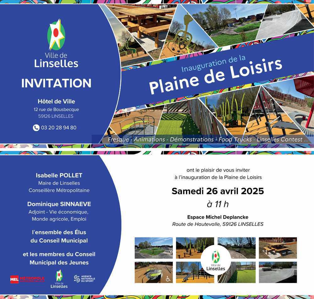 Inauguration de la Plaine de Loisirs
