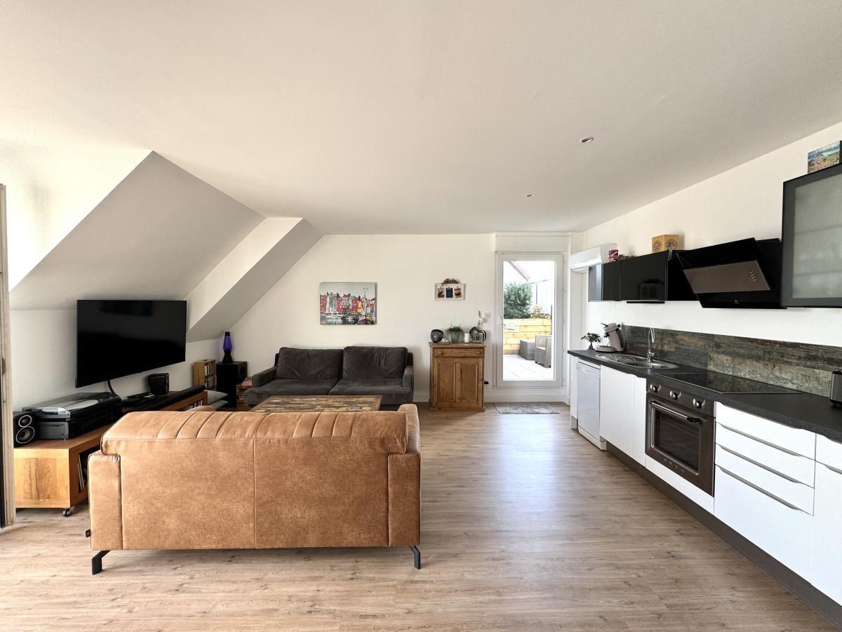 T3 de 66m2 : 2 terrasses, garage et parking 280 000 Euros FAI