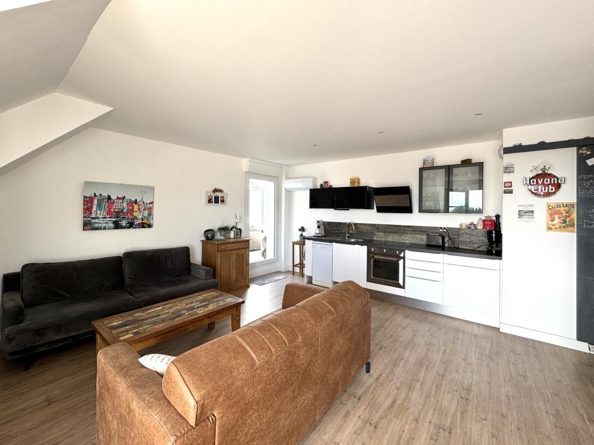 T3 de 66m2 : 2 terrasses, garage et parking 280 000 Euros FAI