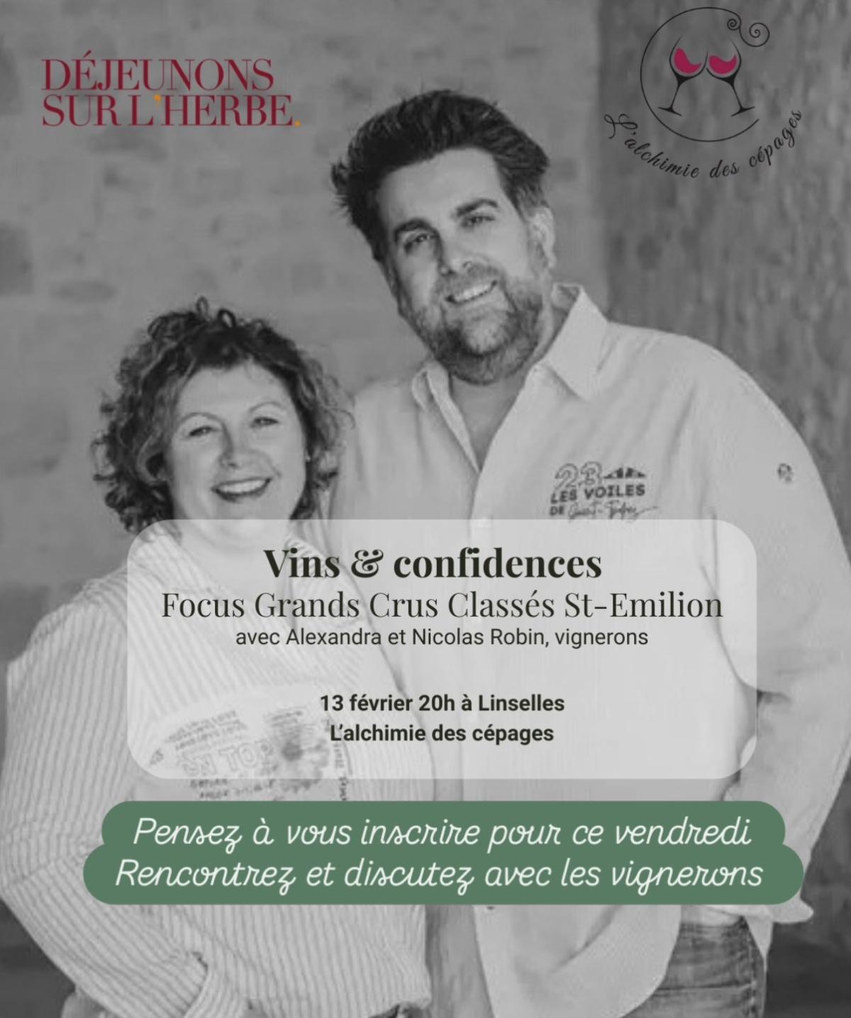 Vendredi 13 février : l'Alchimie des Cépages organise une Soirée dégustation