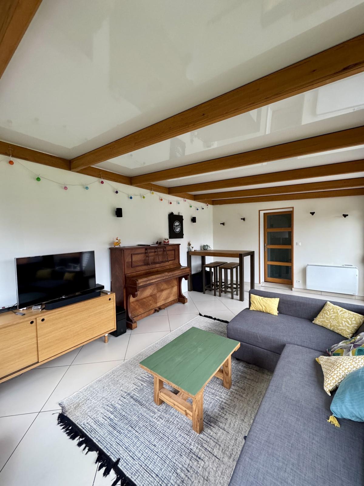 Semi indiv. 4ch, jardin gge et véranda 415 000 Euros FAI