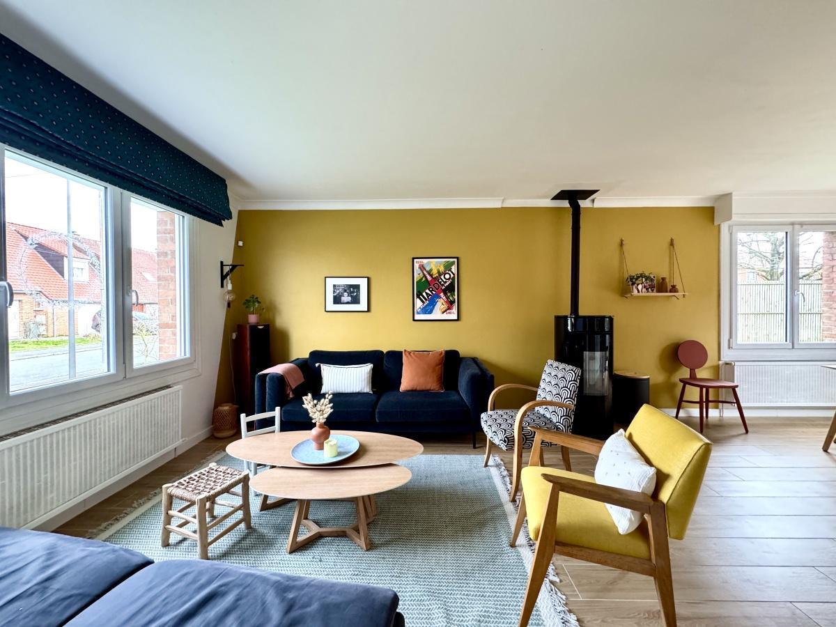 Semi indiv. 4ch, jardin gge et véranda 415 000 Euros FAI