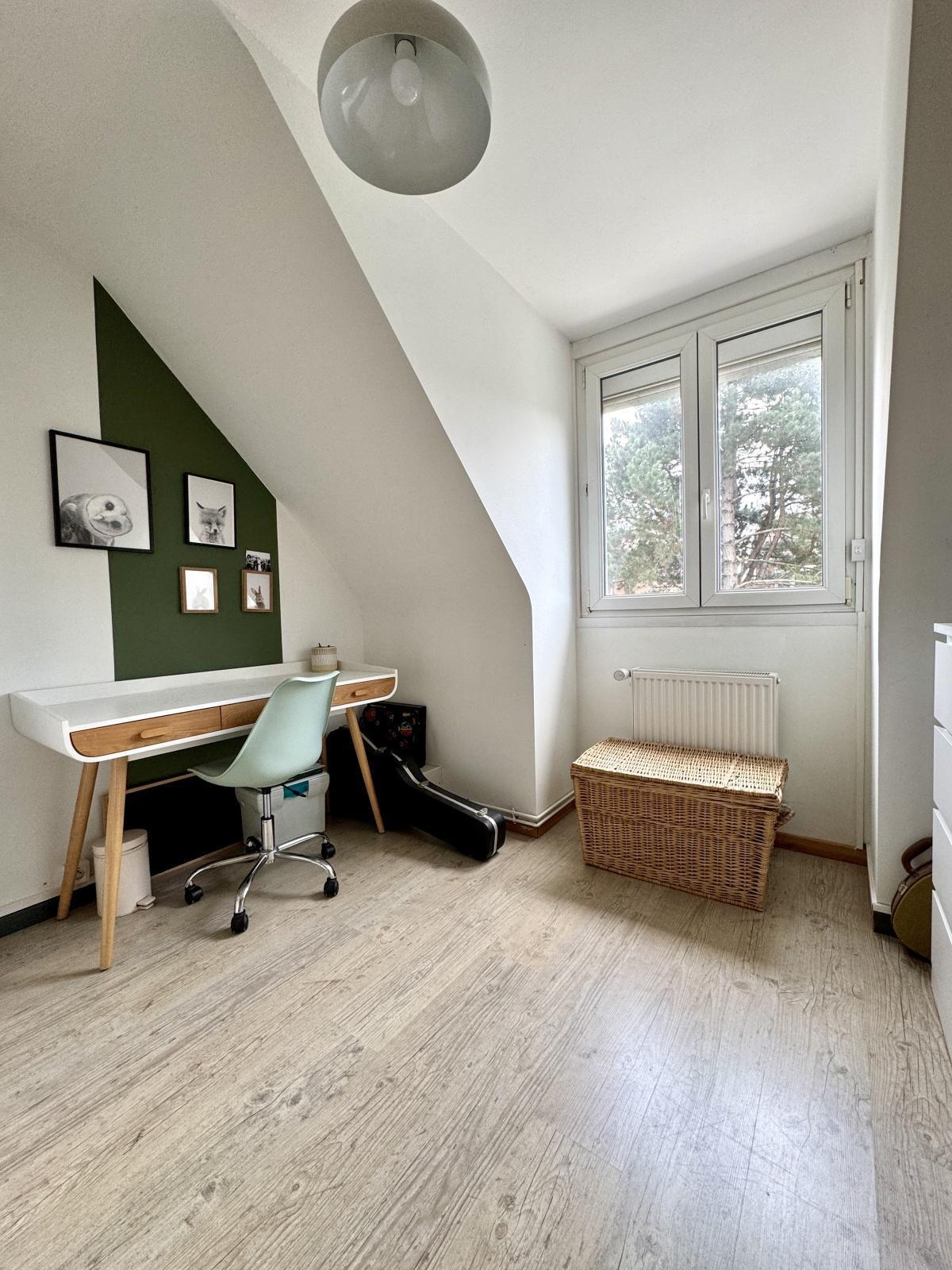 Semi indiv. 4ch, jardin gge et véranda 415 000 Euros FAI