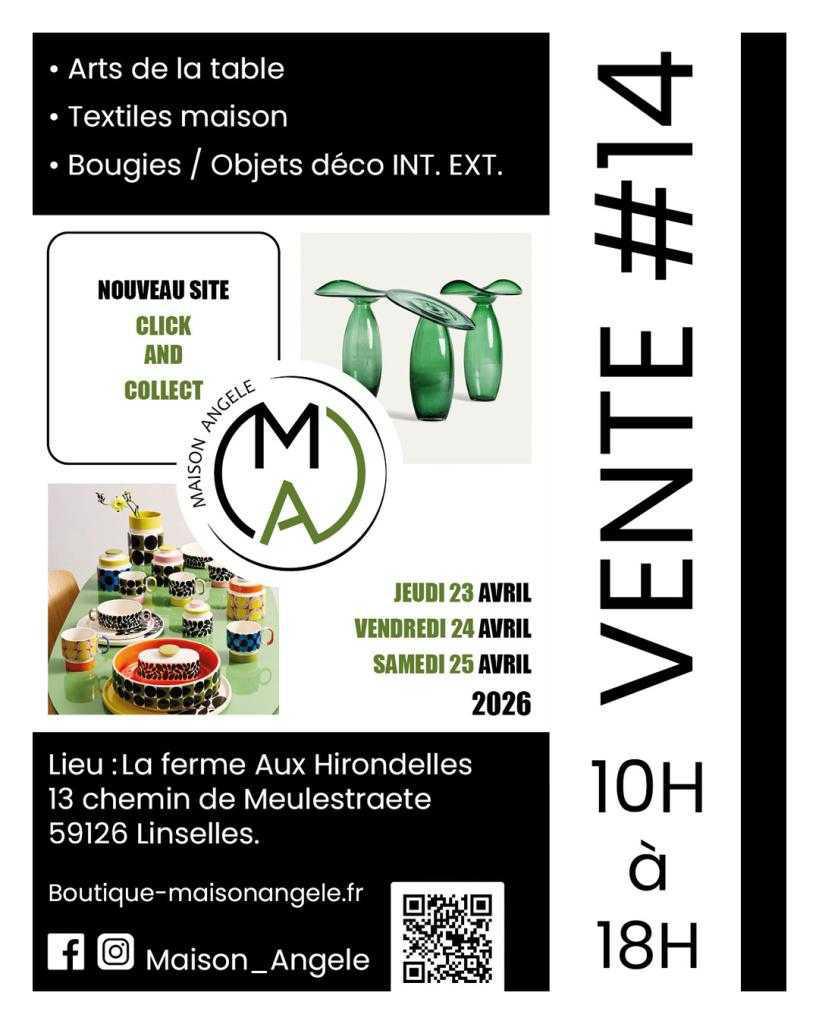 Vente éphémère #14 | Maison Angèle