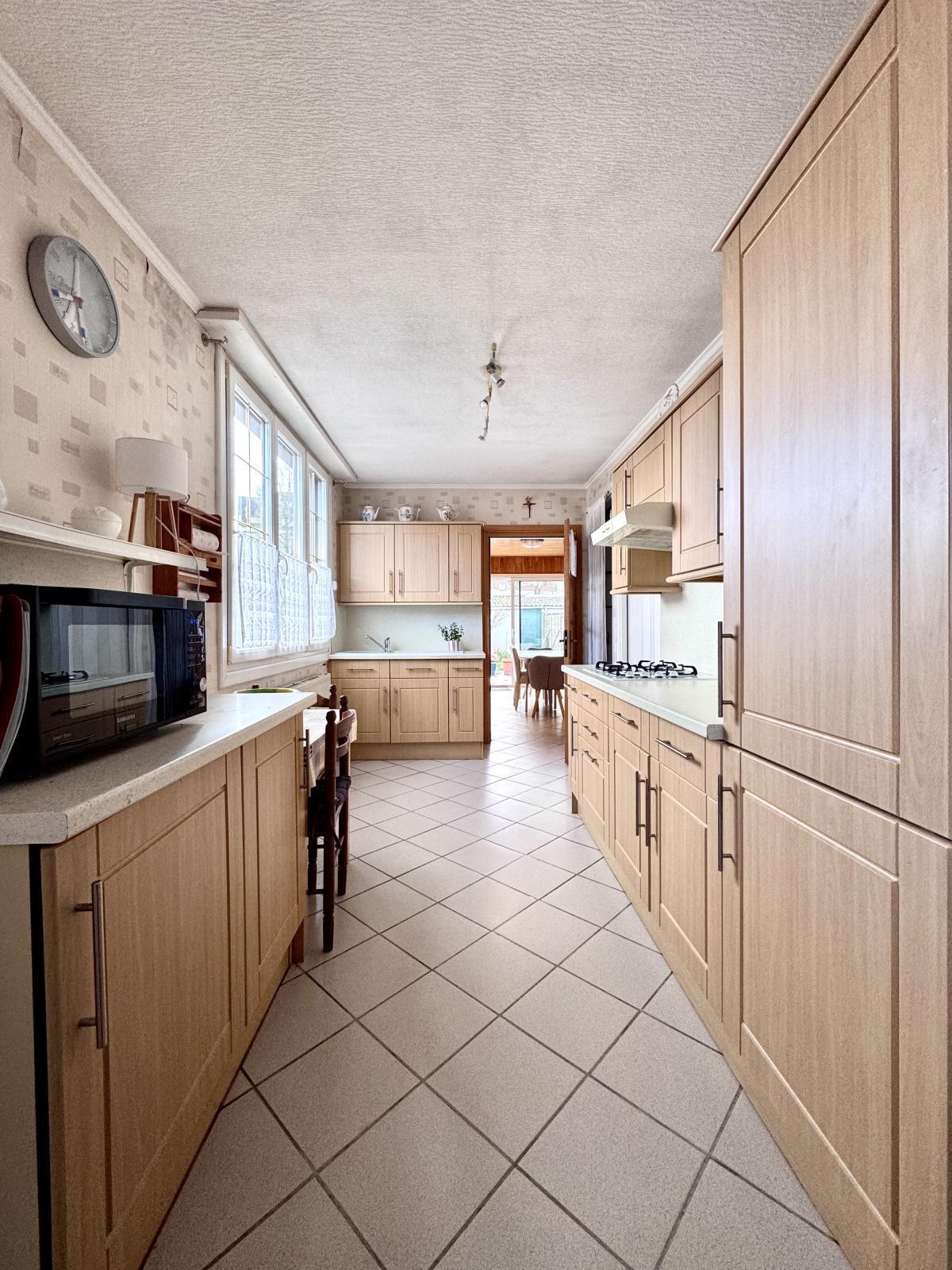 Flamande 2ch/poss 3, garage et jardin