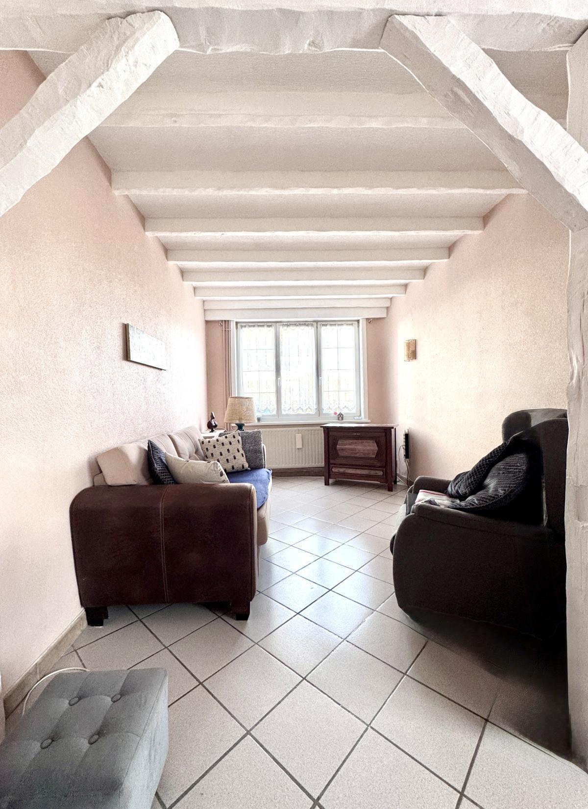 Flamande 2ch/poss 3, garage et jardin