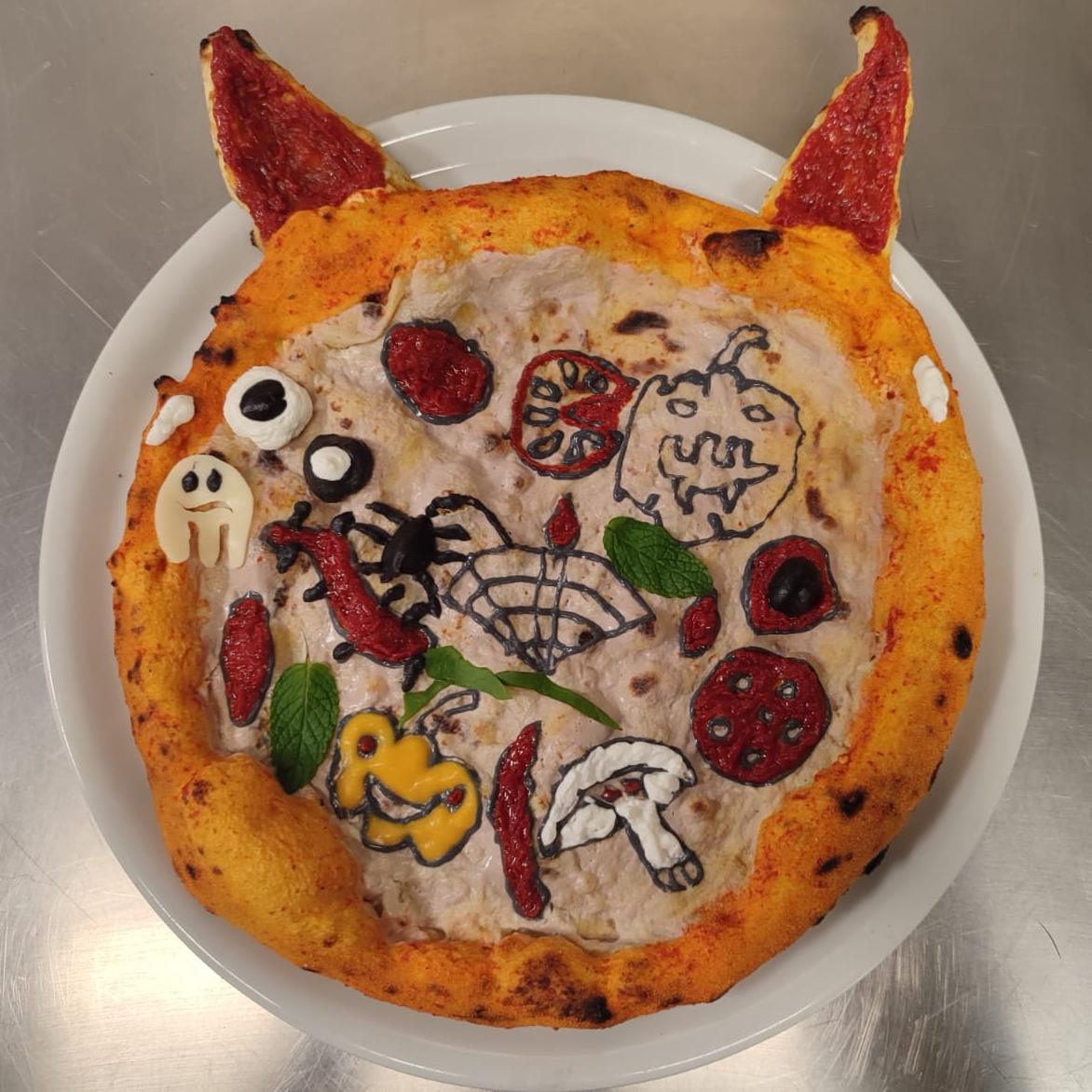 Pizza d'Halloween 