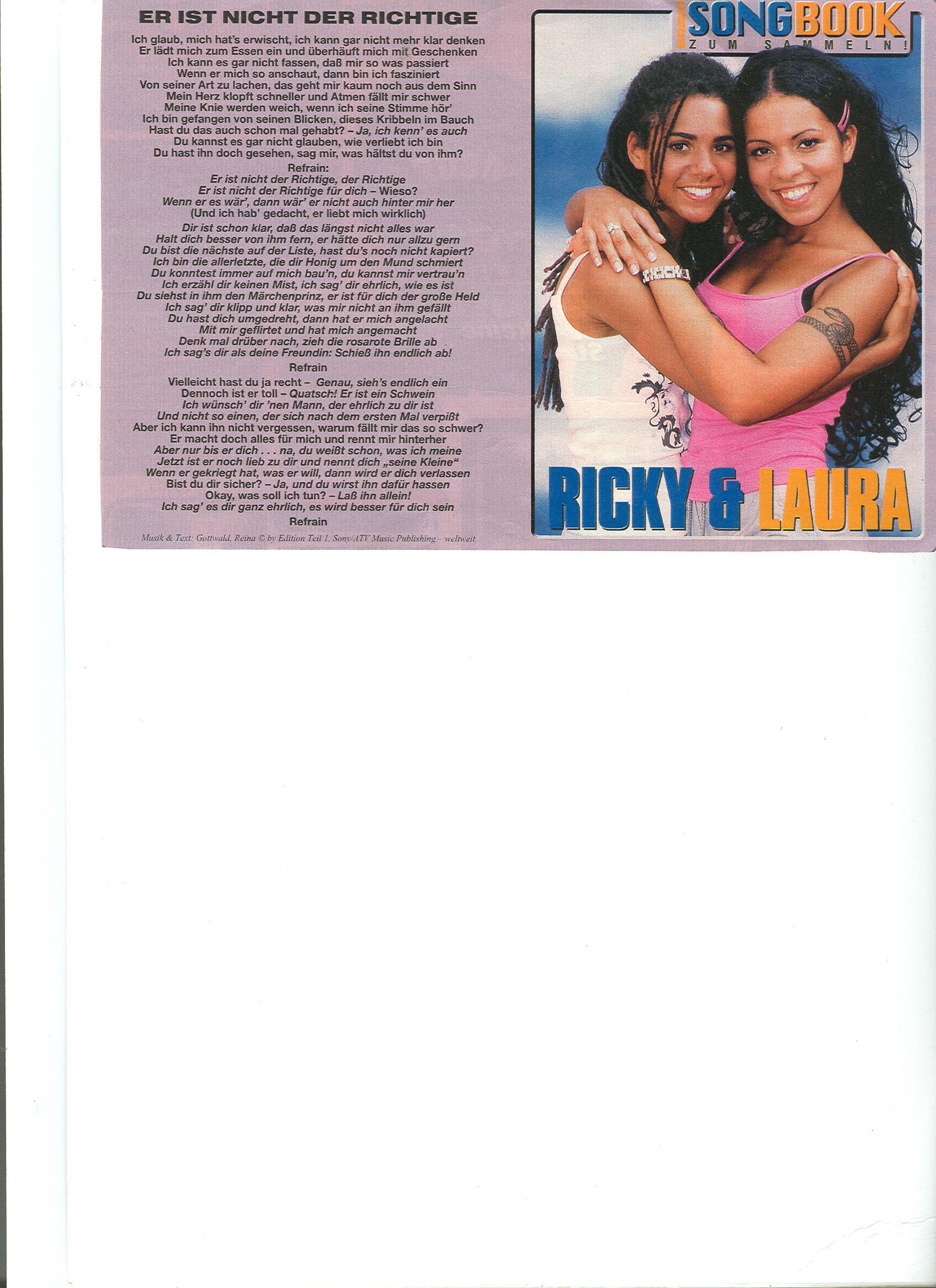 LAURA & RiCKY 1999
