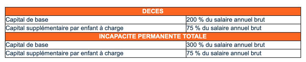 Décès Invalidité Accidentels (DIA)