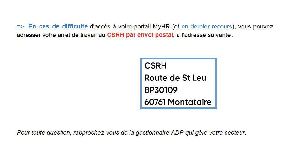 Modification des traitements des arrêts de travail Modification des traitements des arrêts de travail