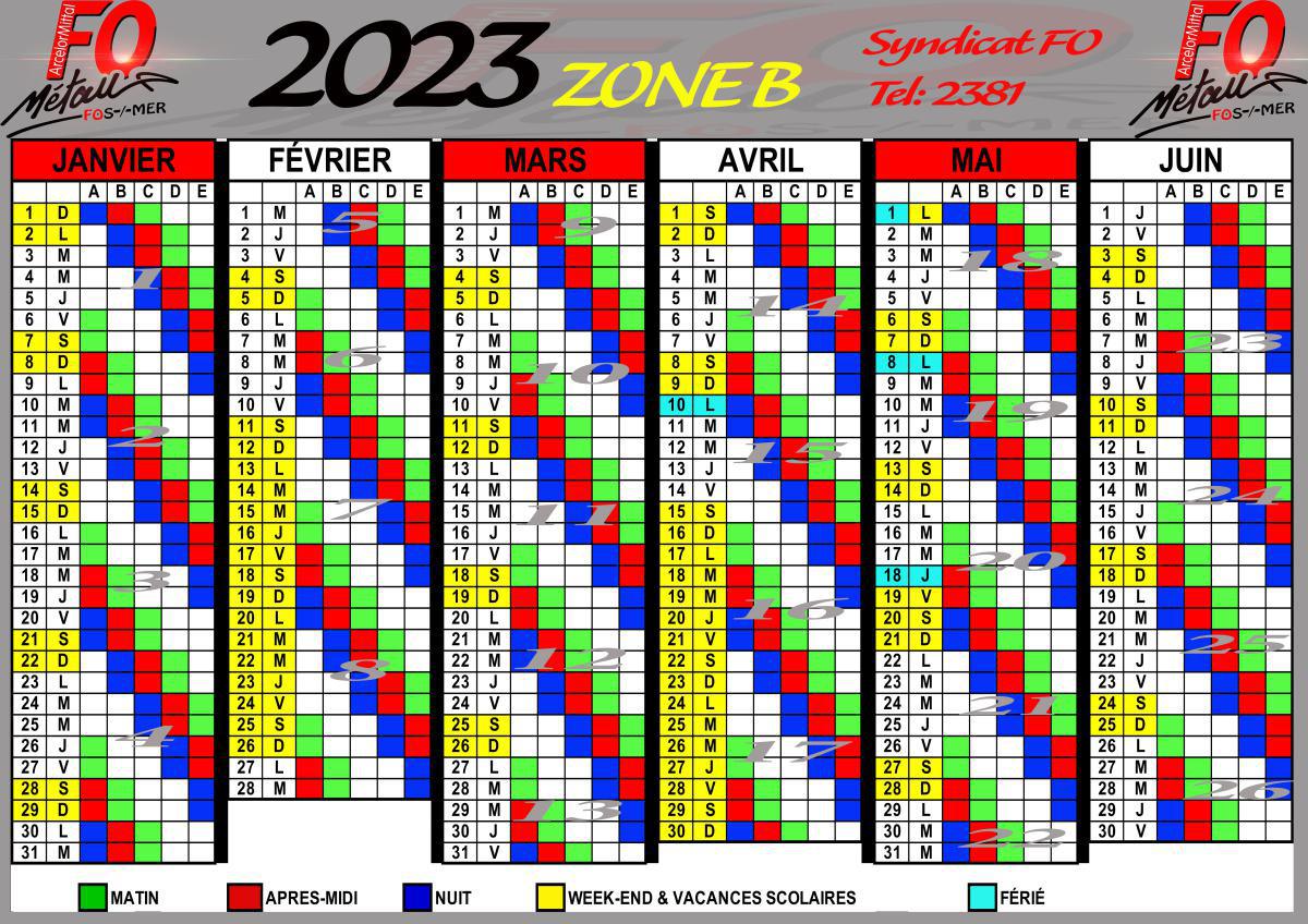 2023 Zone B