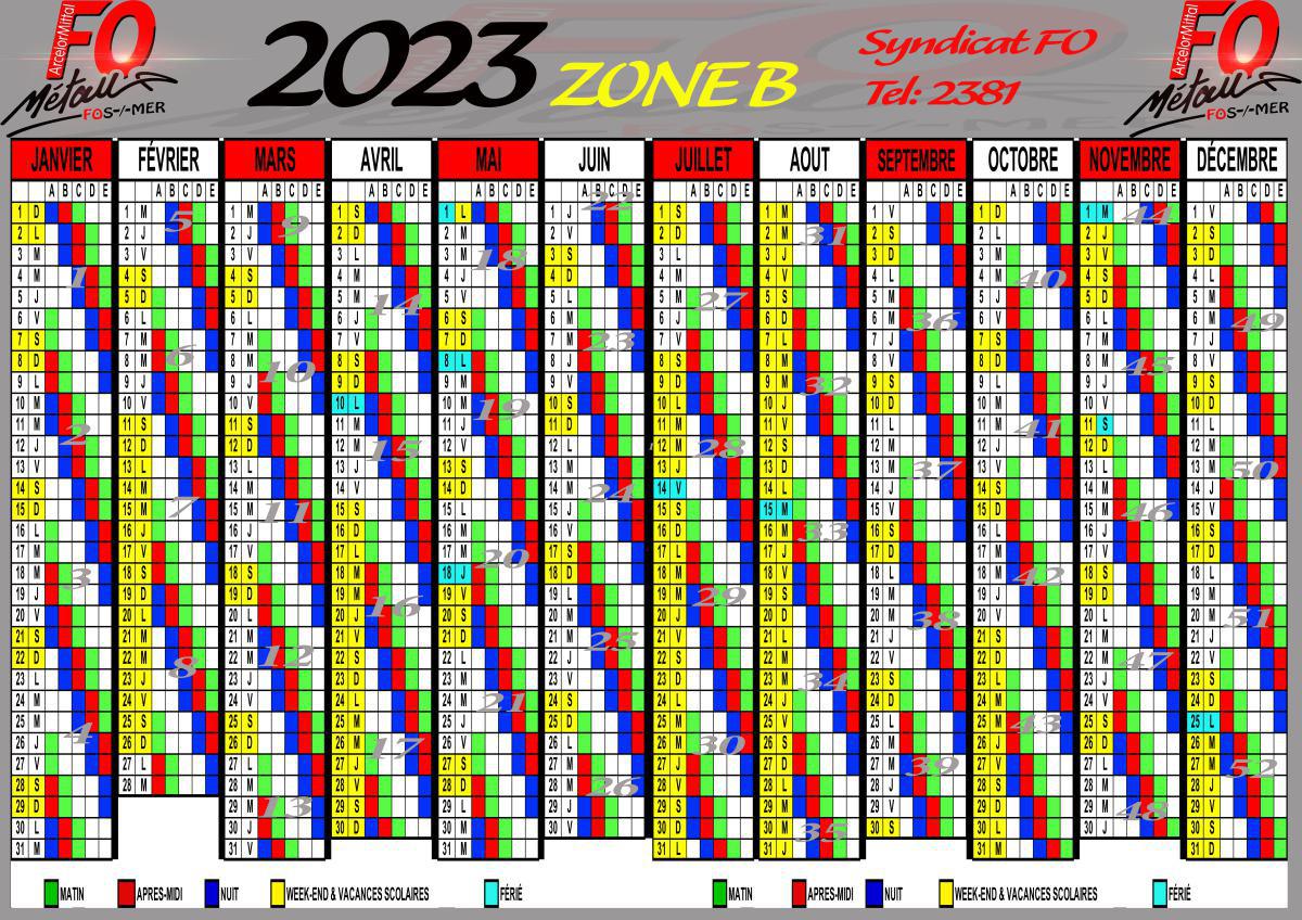 2023 Zone B