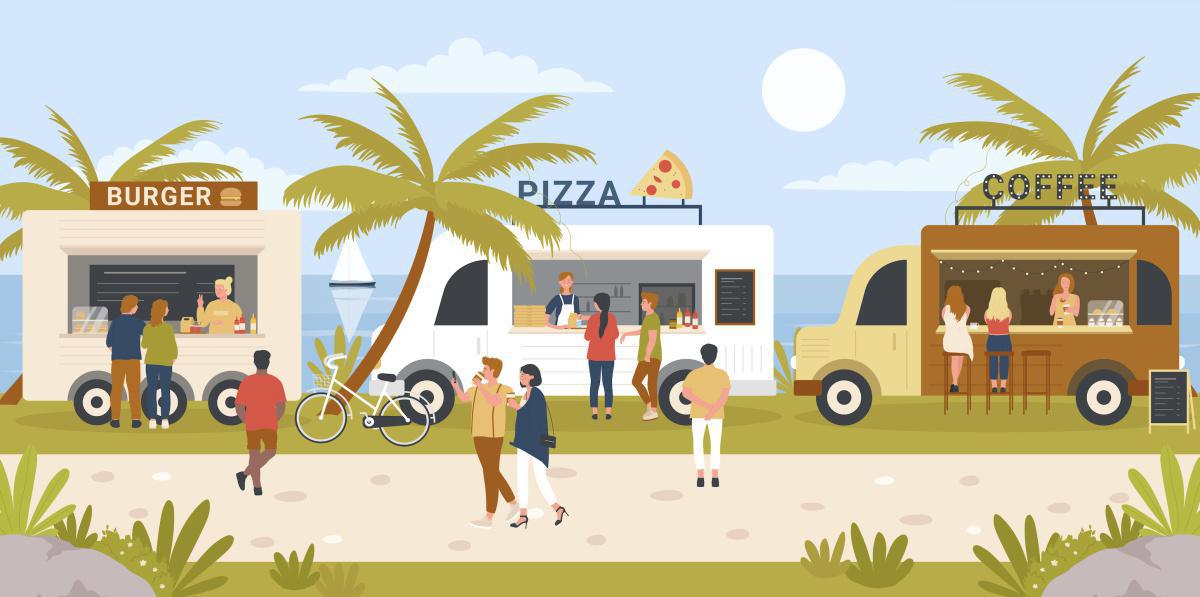 Envie d’une pause déjeuner ? Envie de vous restaurer ? Des food trucks devant le CSE le jeudi 07 septembre 2023