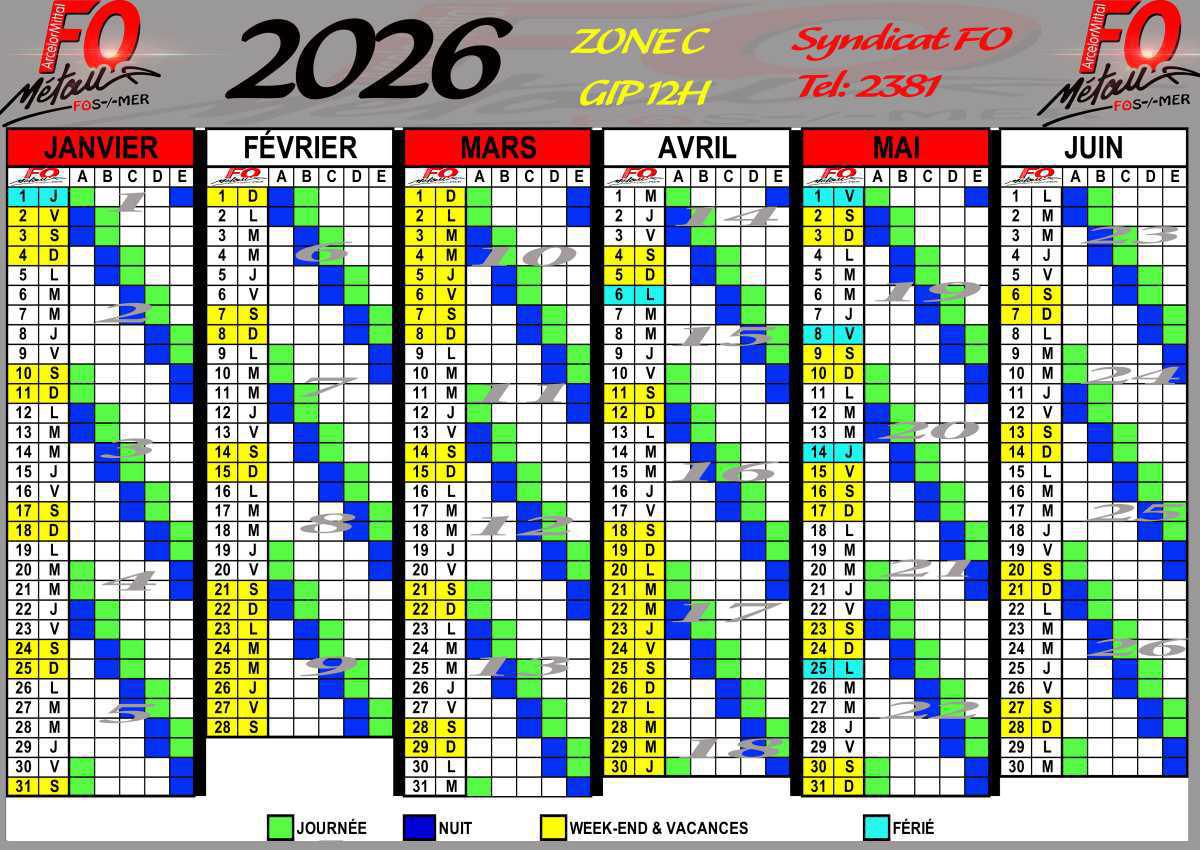 2026 GIP 12h 1er semestre Zone C