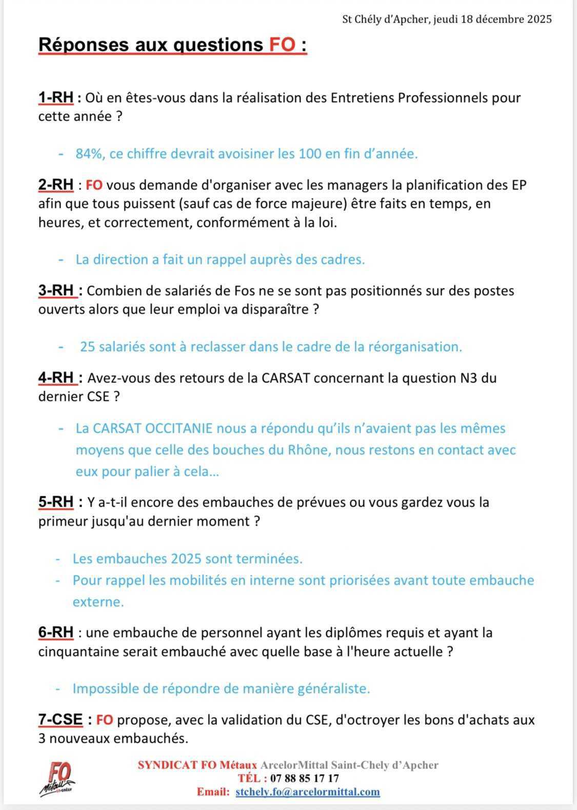 CSE du 18/12/25