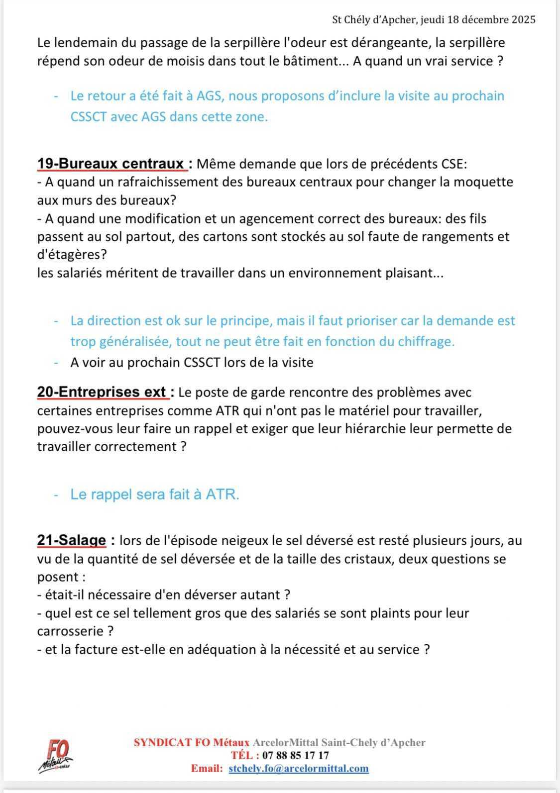 CSE du 18/12/25