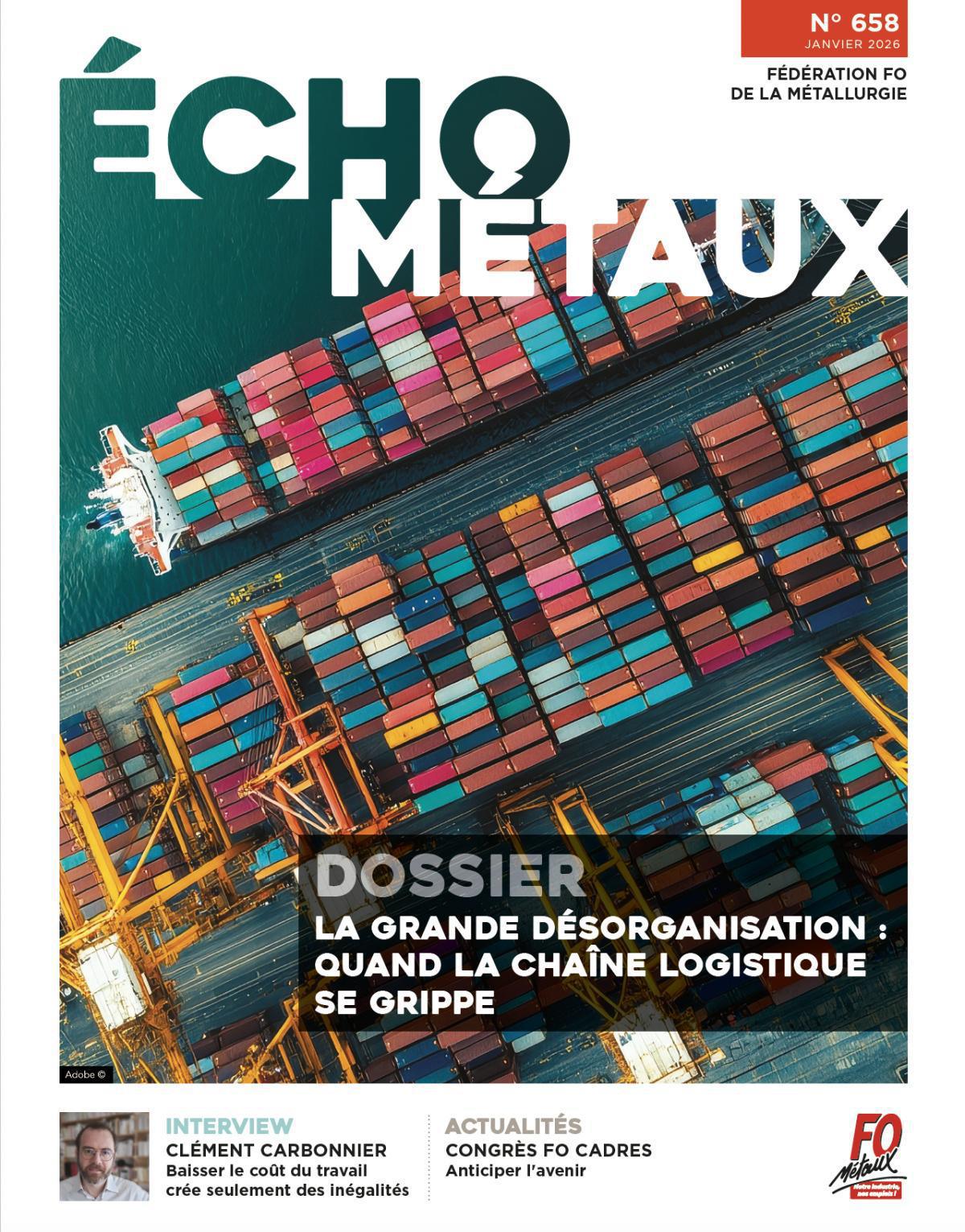 ÉCHO MÉTAUX JANVIER 2026 N°658