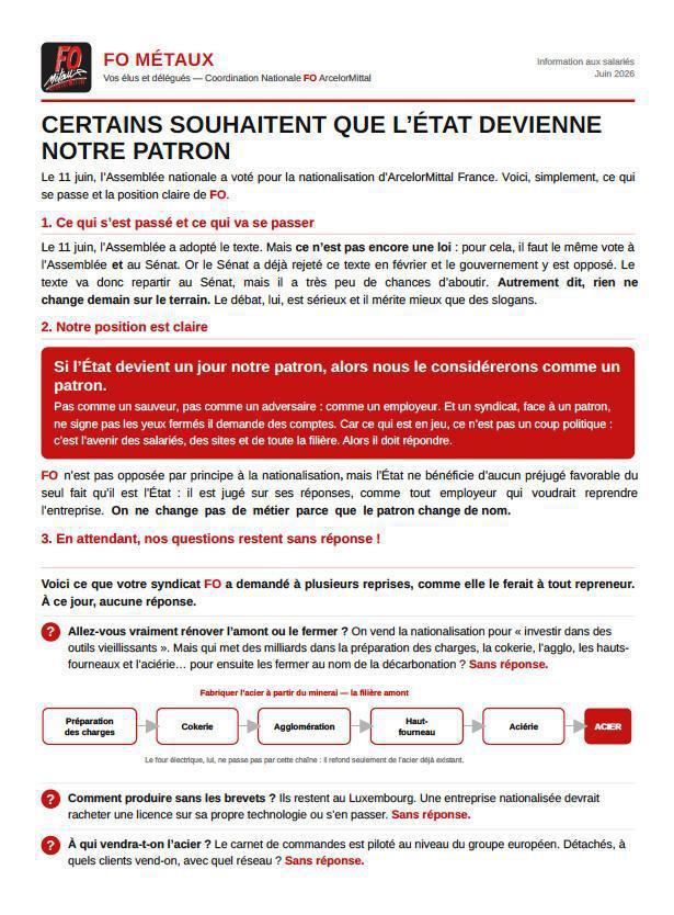 Nationalisation d'Arcelormittal