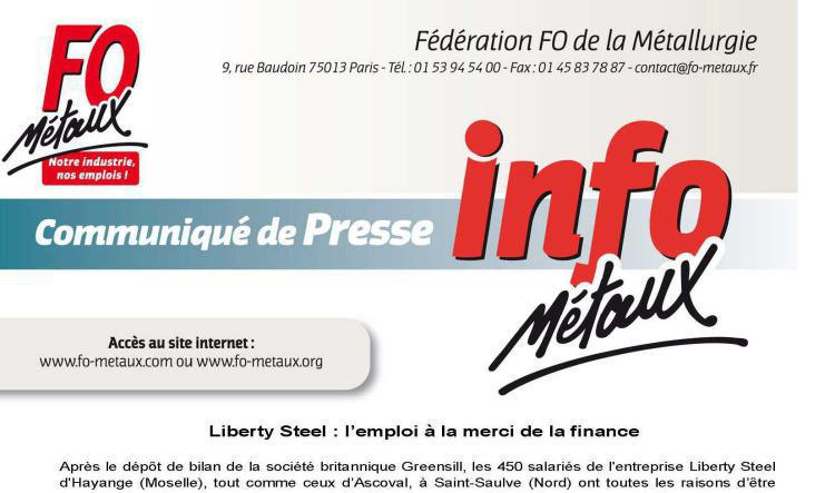 Liberty Steel : l’emploi à la merci de la finance