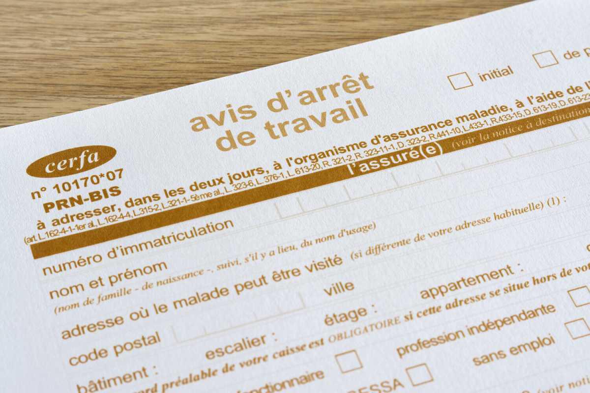 Mes Infos Utiles 2026 - Arrêt de travail et justificatifs d'absence ISSAC-CROZON-BISCARROSSE