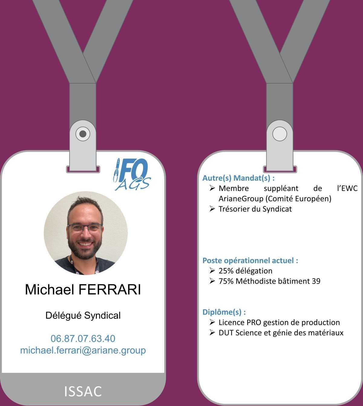 Michael FERRARI Michael FERRARI