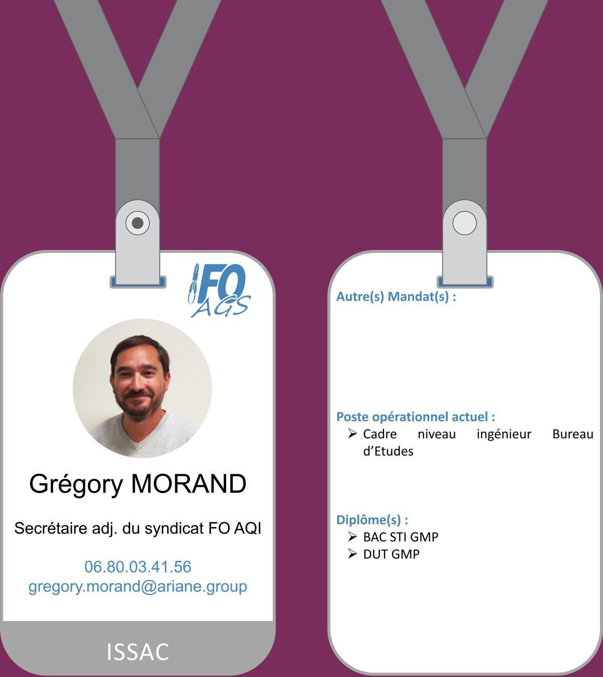 Grégory MORAND