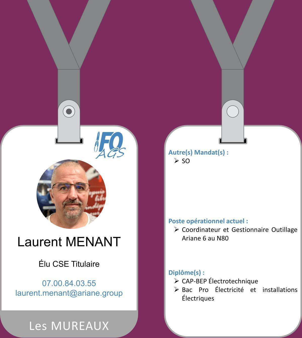 Laurent MENANT