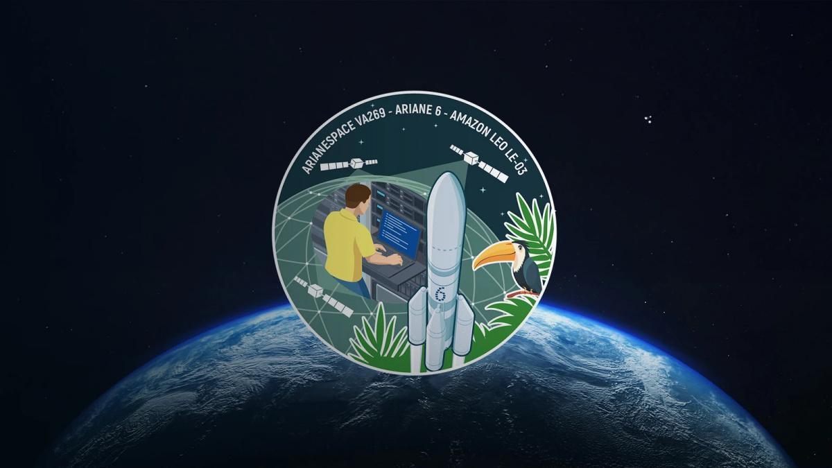 Arianespace va lancer un nombre record de satellites Amazon Leo le 17 juin prochain avec Ariane 6