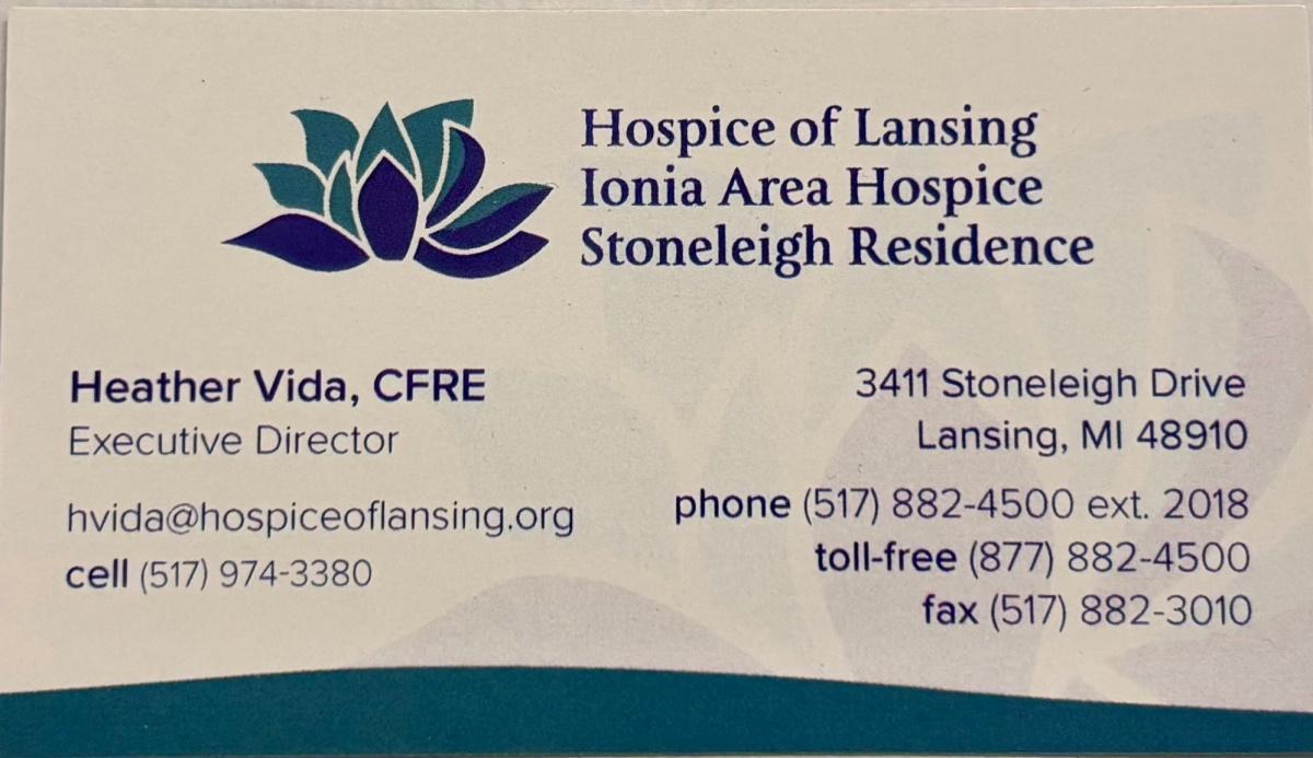 Heather Vida, Hospice of Lansing Heather Vida, Hospice of Lansing