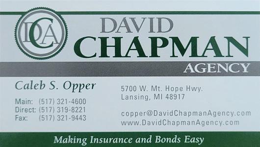 Caleb Opper, David Chapman Agency Caleb Opper, David Chapman Agency