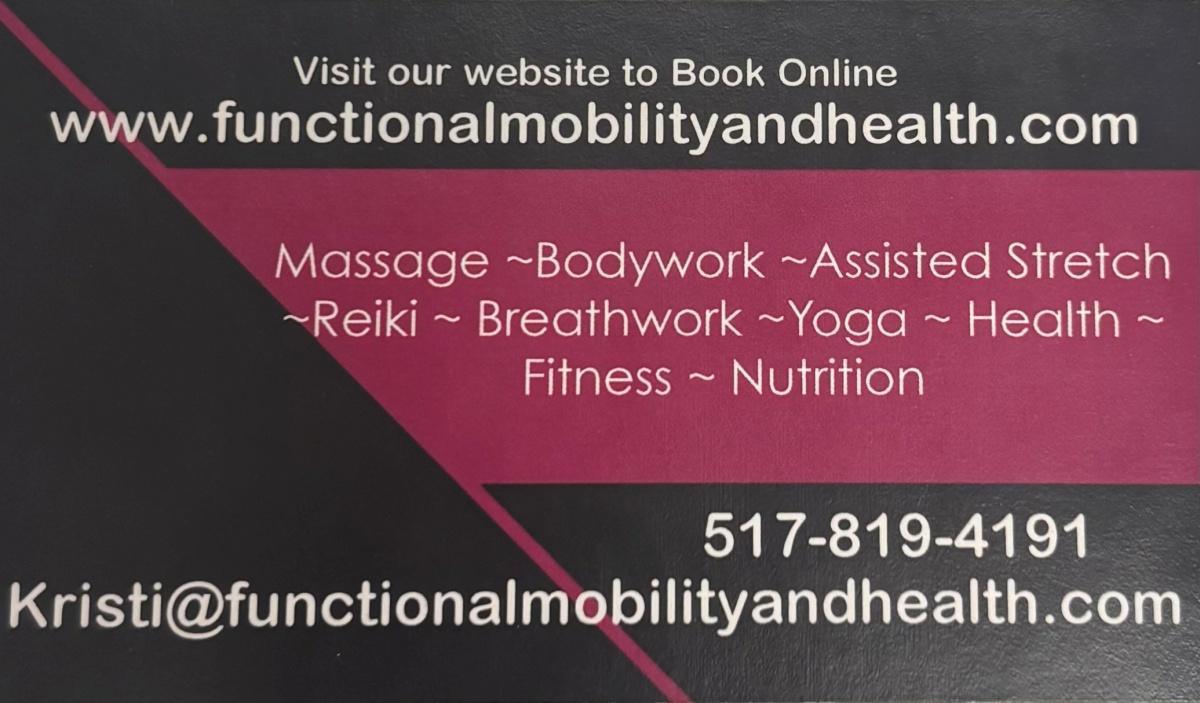 Kristi Stephens, Functional Mobility & Health Kristi Stephens, Functional Mobility & Health