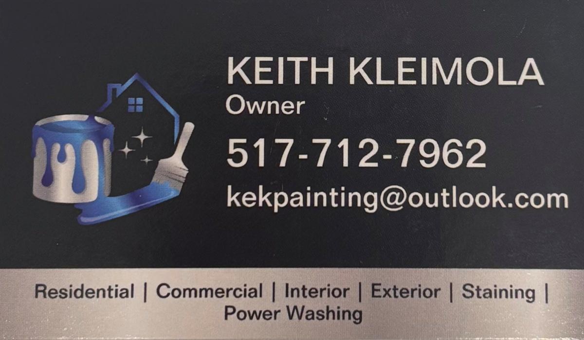 Keith Kleimola, K.E.K. Painting Services