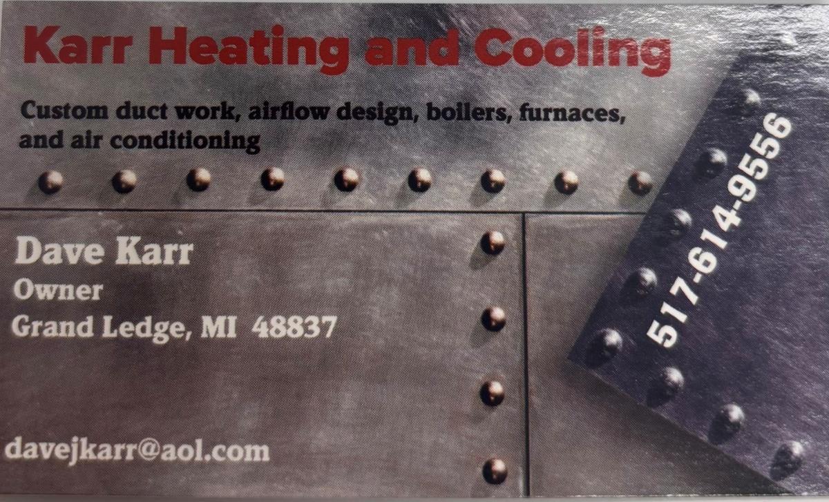 Dave Karr, Karr Heating and Cooling