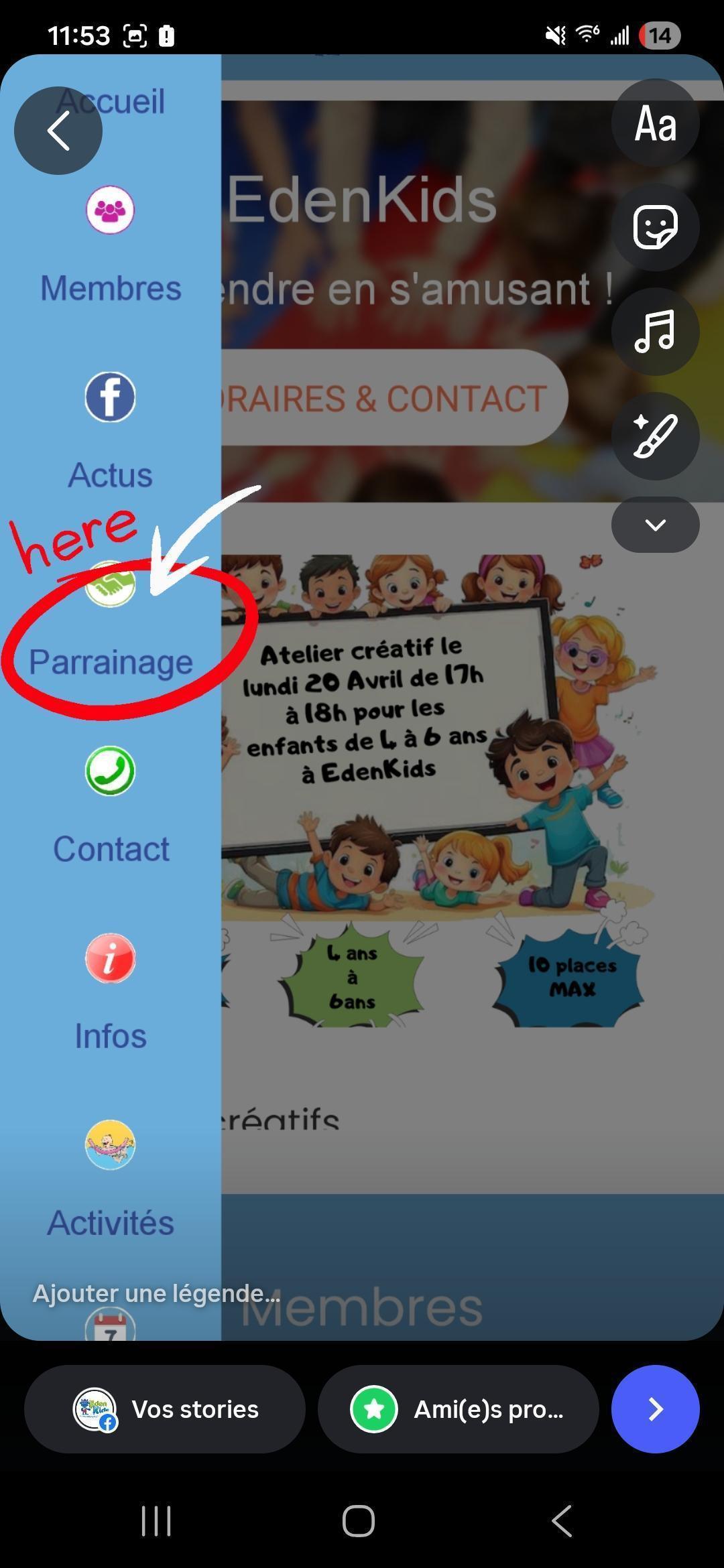 🐠 Le 1er avril est passé… on peut donc officiellement vous dire la vérité : AVRIL, c’est le mois du parrainage chez EdenKids 🎉