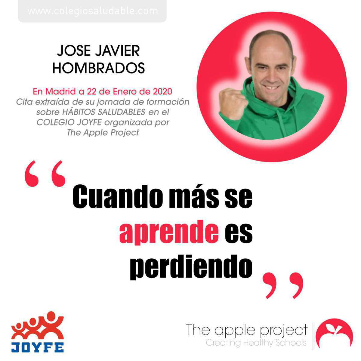 Nos ha visitado Jose Javier HOMBRADOS!!