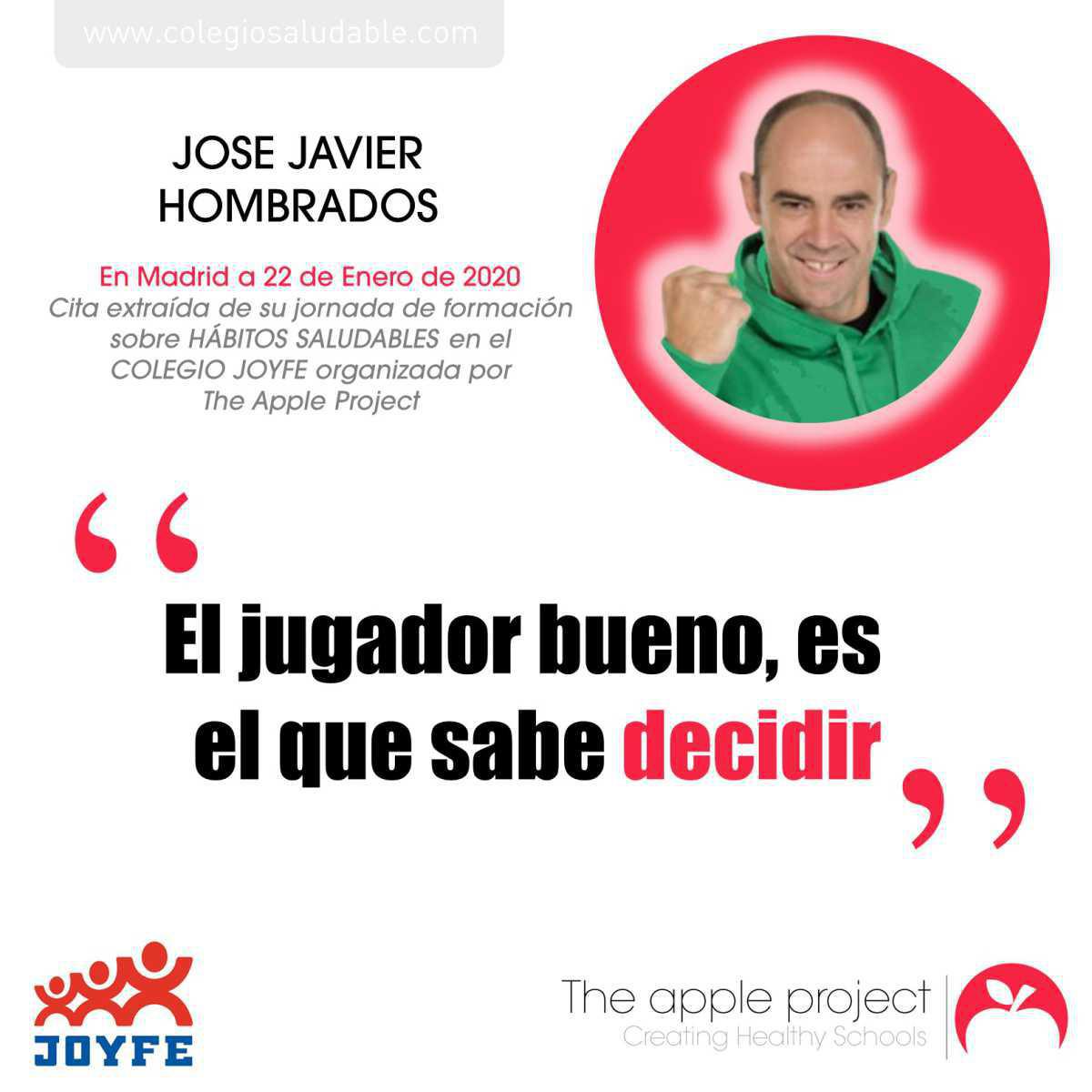 Nos ha visitado Jose Javier HOMBRADOS!!