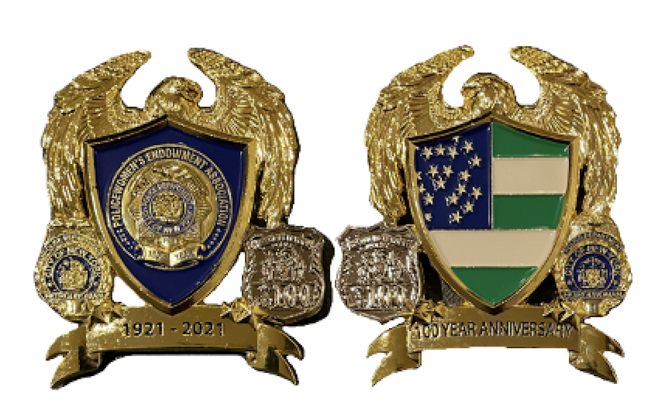 CHALLENGE COIN - PEA 100th ANNIVERSARY