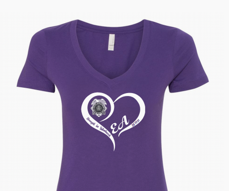 SHORT SLEEVE T-SHIRT: Strength in Sisterhood (PURPLE)