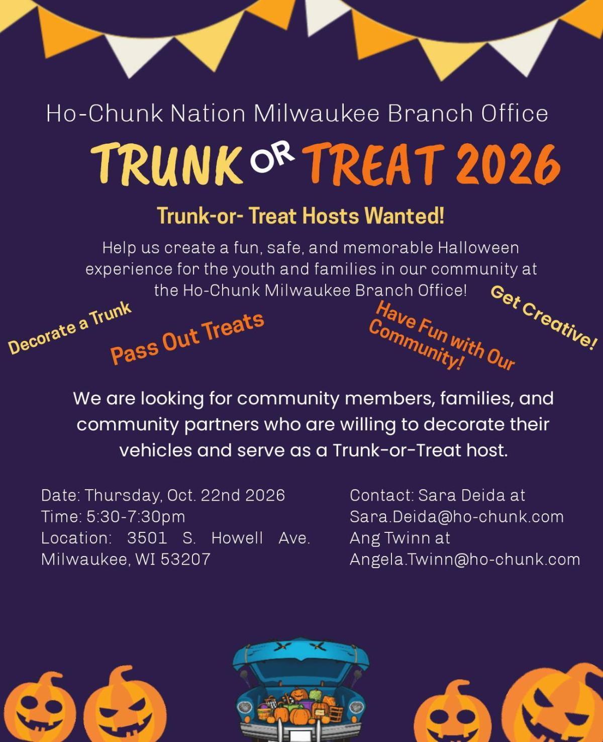 Trunk or Treat