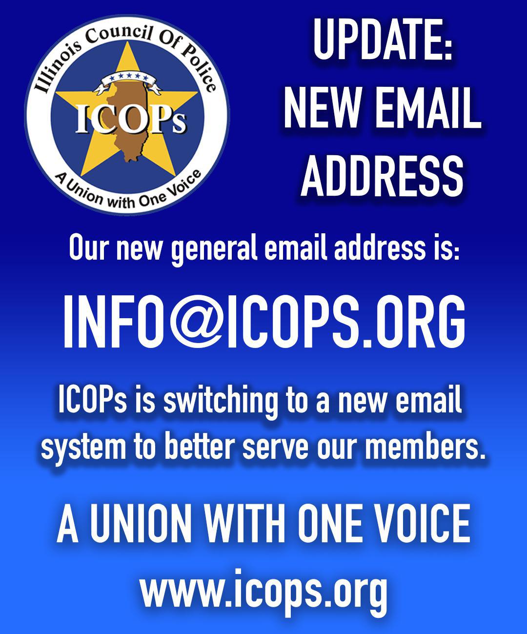 New email INFO@ICOPS.ORG